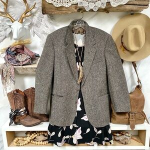 IRISH BOYFRIEND boho blazer w equestrian southwestern country vibe